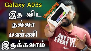 Samsung Galaxy A03s Unboxing And Full Review In Tamil  Travel Tech Hari [upl. by Esikram]