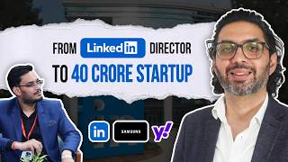 From LinkedIn Director to 40 Crore Startup Founder Ft Sachin Kapoor  Business Podcast [upl. by Umberto]