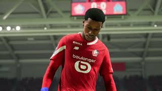 FC 24 Gameplay  LOSC Lille  Olympique de Marseille  Ligue 1 Uber Eats  20232024 [upl. by Ishii]