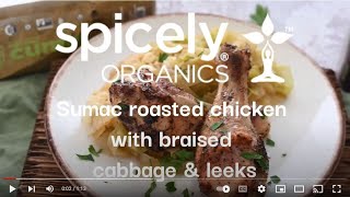 Spicely Organics Sumac Roasted Chicken [upl. by Roxy889]