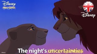 DISNEY SINGALONGS  Can You Feel The Love Tonight The Lion King Lyric Video  Official Disney UK [upl. by Grantham]