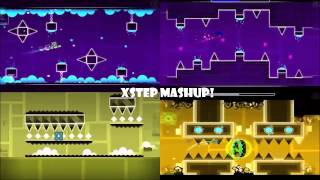 Geometry Dash  xStep Mashup [upl. by Dlanigger]