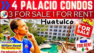 3 Palacio Luxury Condos For Sale 1 For Rent  Huatulco Real Estate  Paradise Property Previews [upl. by Notnroht]