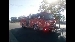 Stockton fire engine 4 arriving [upl. by Bertold]