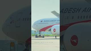 Biman Bangladesh Airlines at Dhaka airport airport travel popular [upl. by Ellehcin]