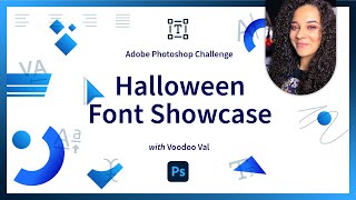 Halloween Font Showcase  Photoshop Photo Editing Challenge [upl. by Amjan]