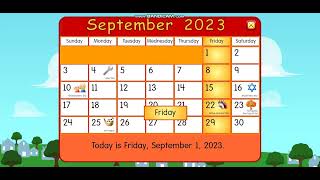 starfall calendar september 2023 is here [upl. by Alodi]