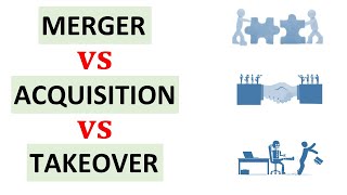 Merger vs Acquisition vs Takeover  Know The Core Differences With Real Case Studies [upl. by Pero]