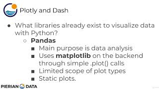 Interactive Python Dashboards with Plotly and Dash  Plotly and Dash Overview [upl. by Neitsirhc]