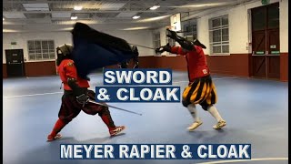 Cloak amp Rapier vs Solo Rapier  Mike v Nick [upl. by Ramoh115]