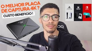 EZCAP 333 GAMELINK A melhor placa de CAPTURA DO ALIEXPRESS 4K 30FPS 1080P 120FPS  Unboxing [upl. by Yelyac301]