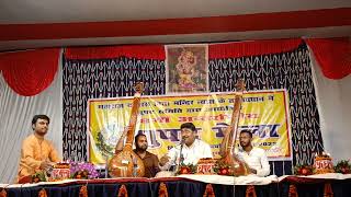 DHRUPAD  Dr Ashish Jaiswal Raga Darbari Pakhawaj AnkitParikh [upl. by Nilyahs]