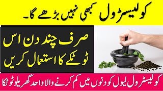 How To Treat High Cholesterol  Natural Ways To Reduce Cholesterol  Health Tips In Urdu \ Hindi [upl. by Wertheimer724]