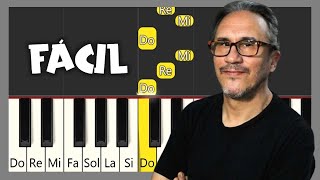 TU CÁRCEL  ENANITOS VERDES  TUTORIAL DE PIANO FÁCIL [upl. by Sadowski]