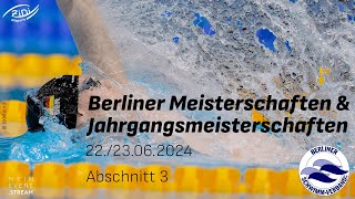 Berliner Meisterschaften amp Jahrgangsmeisterschaften 2024 — Abschnitt 3 [upl. by Irec]