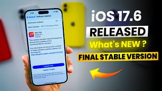 iOS 176 Released  What’s New Should you update [upl. by Esilrahc]