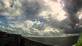 Traceur EPP Ultrabatic RC Glider Soaring Sea Wall At Seaford Beach [upl. by Onfre]