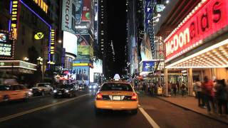 New York City amp Times Square Night Tour [upl. by Eilzel]