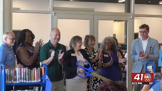 New library annex opens inside Macon Mall [upl. by Selia]