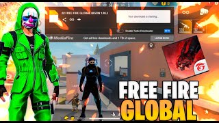 APK FREE FIRE GLOBAL ATUALIZADO FPS LISO [upl. by Saretta]