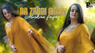 Muskan Fayaz Pashto New Tappy Song 2024  Da Zargi Gham  Official Music Video  Pashto Studio [upl. by Nohsyt773]