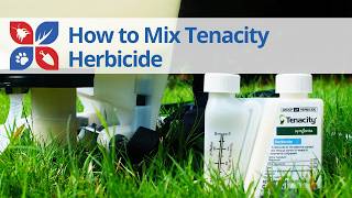 How to Mix Tenacity Herbicide  DoMyOwncom [upl. by Ssej527]