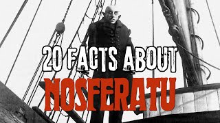 20 Facts About Nosferatu 1922  Horror Facts [upl. by Aicyle]