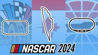 Creating the PERFECT 2024 NASCAR Schedule [upl. by Nodyl737]