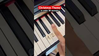 Christmas Carol 🔔 christmascarol christmas xmas piano carolofthebells pianolessons tutorial [upl. by Hashim]