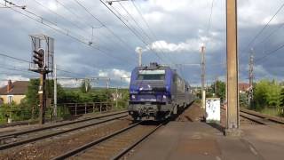 B84500 et BB27300  A la gare de Viroflay Rive Gauche [upl. by Seravaj]