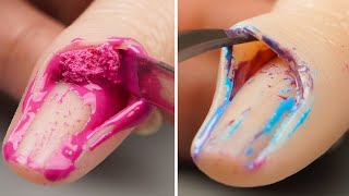 RELAXING NAIL CARE VIDEO 💅 Best Spring Nail Art Compilation  Nails Art [upl. by Berkly996]