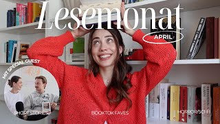 Lesemonat April  Tolle Bücher amp Boyfriend Booktalk [upl. by Llewoh]