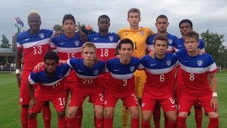 U18 MNT vs Hungary Highlights  Aug 20 2014 [upl. by Hutchins]