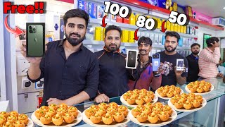 Eat Pani Puri amp Win iPhones  Challenge  पानी पूरी खाओ और स्मार्टफोन जीतो 🤑 [upl. by Zarger]