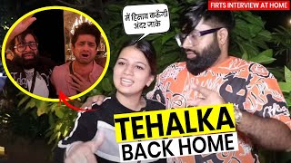 Tehalka Wife Reaction On His Eviction From Bigg Boss 17  Big Boss 17  Big Boss [upl. by Sidky468]