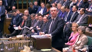 MPs debate and vote on the Withdrawal Agreement  live from the House of Commons [upl. by Aihgn]