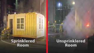 The Environmental Impact of Automatic Fire Sprinklers  FM Global amp HFSC [upl. by Klinger]