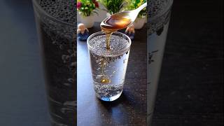 Morning healthy drink  Sabja Seed drink  shorts trending superfood basilseeds chiaseedsdrink [upl. by Hochman469]