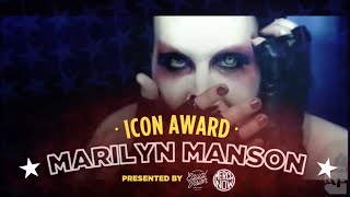 APMAs 2016 MARILYN MANSON wins the Icon Award [upl. by Eetnahc880]