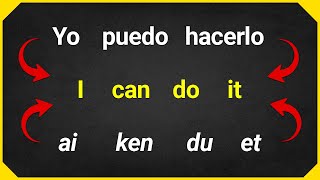 🔴✅ SOLO MEMORIZ ESTA PLANTILLA Y TU CEREBRO CAMBIARA A EL INGLES 👉🗽 [upl. by Amice]