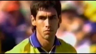 Momento Mundial el autogol del colombiano Andrés Escobar en Estados Unidos 1994 [upl. by Westfall883]