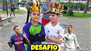 CRIANÇA VIRA REI DO DRIBLE NO DESAFIO X1 😱👑 DESAFIO DE FUTEBOL [upl. by Hultin930]