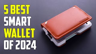 5 Best Smart Wallets for Men 2024  Best Smart Wallet 2024 [upl. by Savihc]