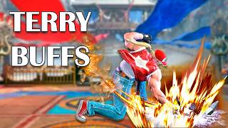 LOS NUEVOS COMBOS DE TERRY  PARCHE DE MID SEASON SF6  SF6 Terry New Patch [upl. by Janessa]