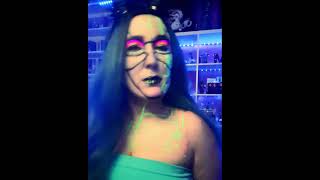 💄✨ Transformación Ciberpunk Look Futurista y Audaz 🌌🦾 makeuplook makeup goth ciberpunk [upl. by Ynoble]