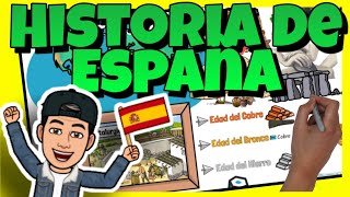 🔴 La HISTORIA de ESPAÑA  Resumen para NIÑOS en 10 minutos [upl. by Ailesor966]