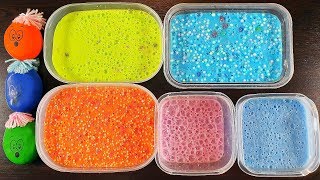 Slime Smoothie  Old Slime Mixing And Flour Toys [upl. by Hola]