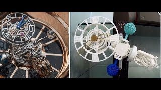 Сборка часов Triaxial Tourbillon [upl. by Nieberg]