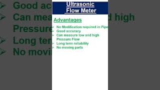 Ultrasonic Flow meter Advantages Disadvantages flowmeter [upl. by Allred]