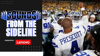 Sounds from the Sideline DALvsPIT  Dallas Cowboys 2024 [upl. by Basile]